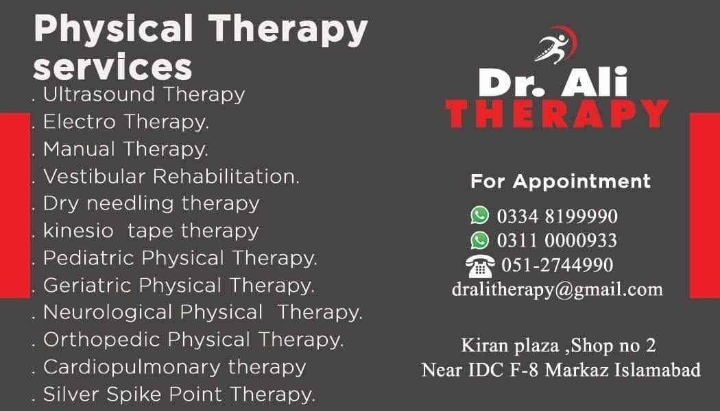 Dr Ali Therapy Pvt Ltd